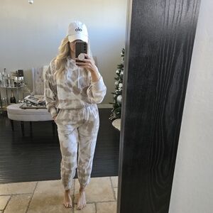 Z Supply Tie-Dye Hoodie and Jogger Set